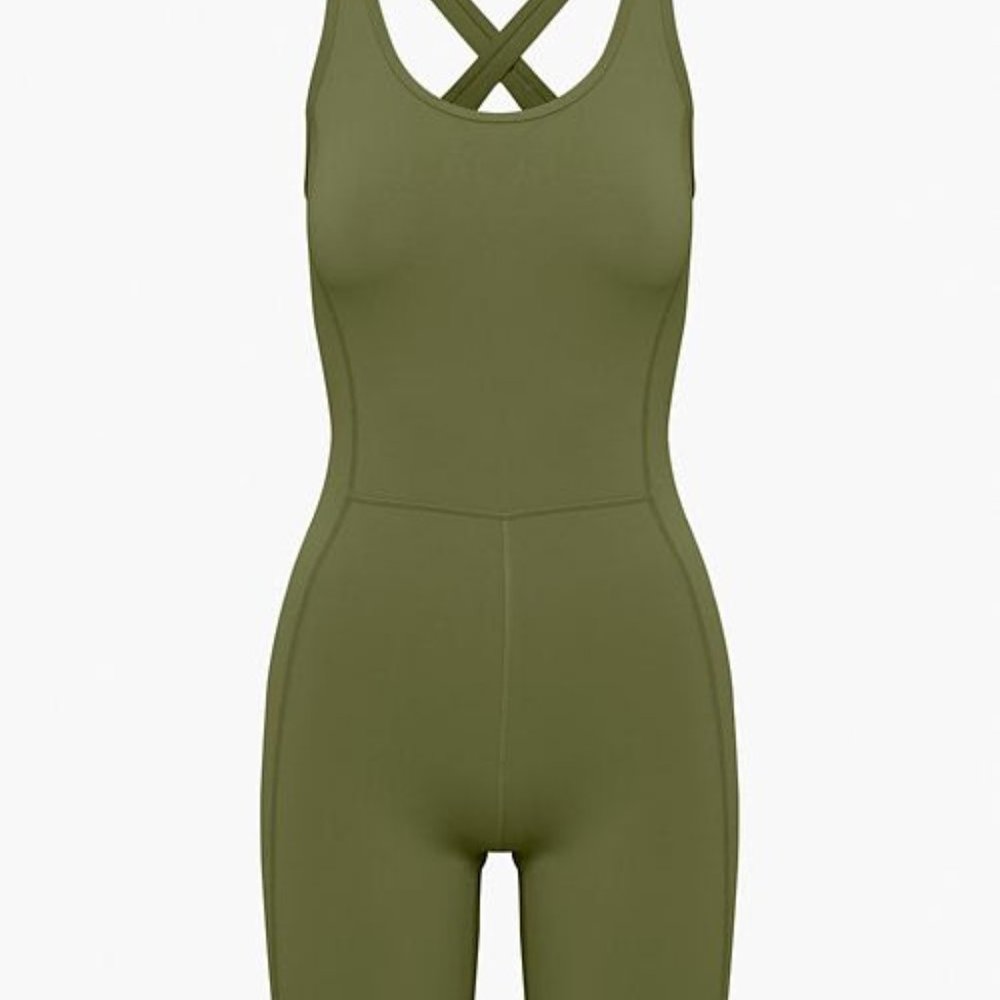 Aritzia Olive Jumpsuit